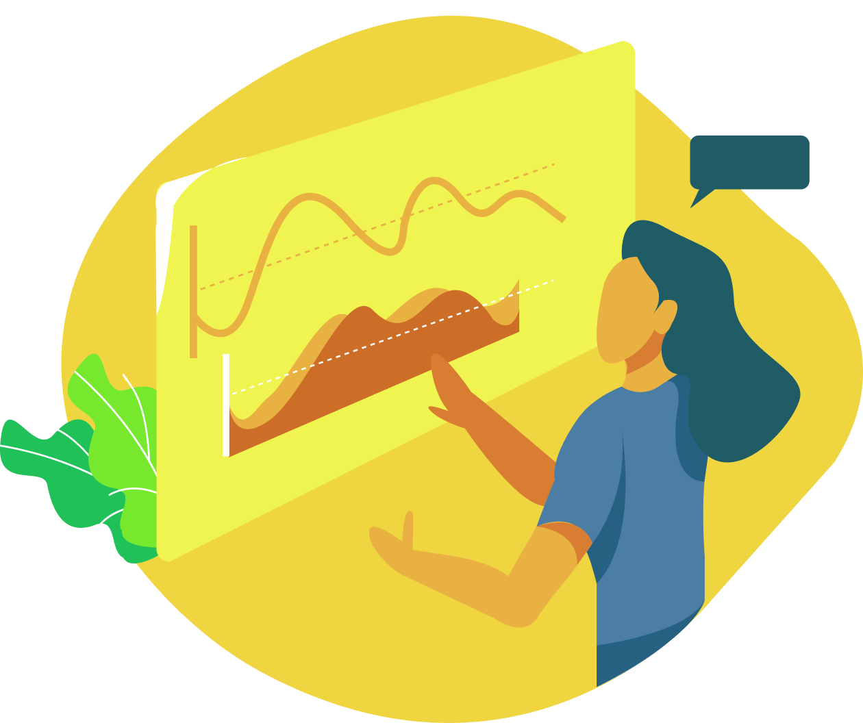 Data Visualization Analysis Illustration