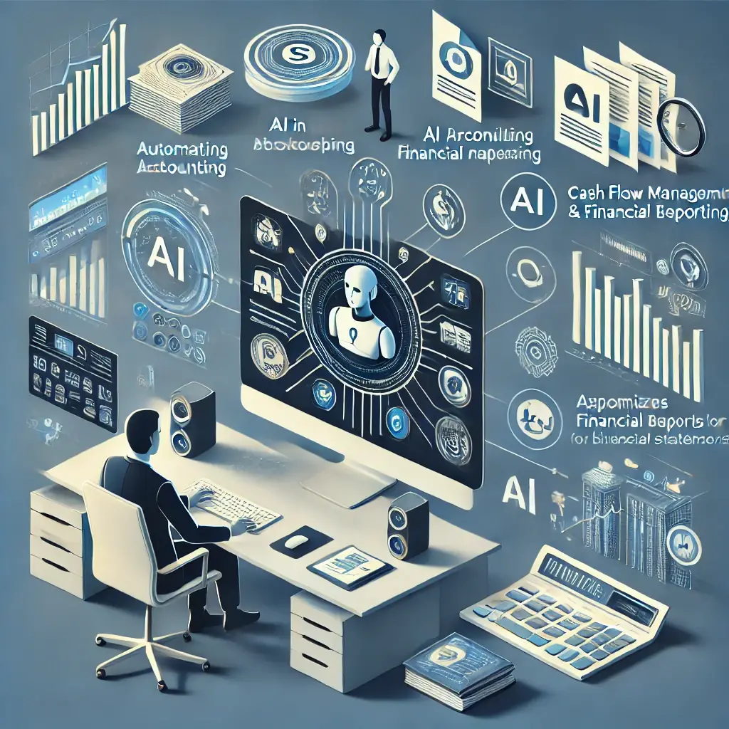 AI trong kế toán và lập báo cáo tài chính, AI chatbot hỗ trợ tài chính, và AI quản lý dòng tiền & thanh toán tự động - AI App